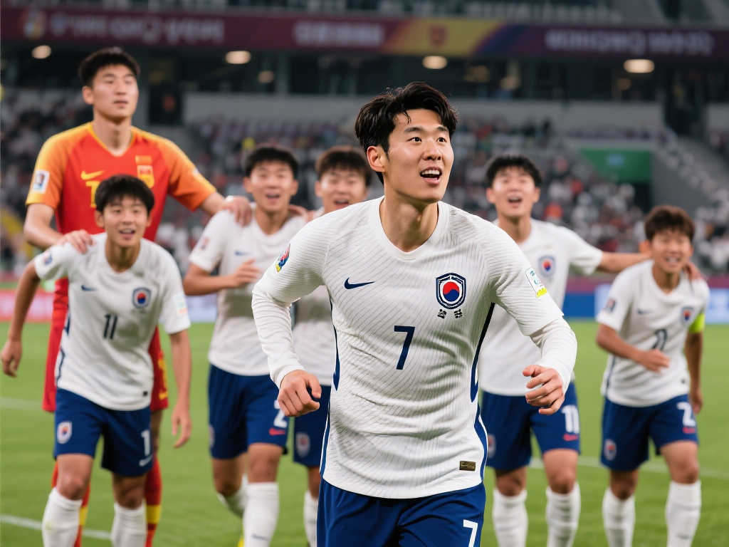 国足惨败韩国0-3，孙兴慜独造三球，黄喜灿点球引热议